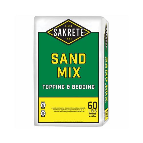 SAKRETE OF NORTH AMERICA 65306217 Sand Mix, 60-Lbs.
