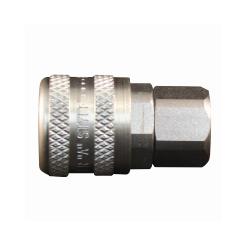 Milton Industries, Inc. S-775 Compression Coupler, A-Style, Female, 1/4-In. NPT