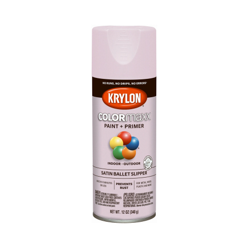 KRYLON DIVERSIFIED BRANDS 5556 COLORmaxx Spray Paint + Primer, Satin