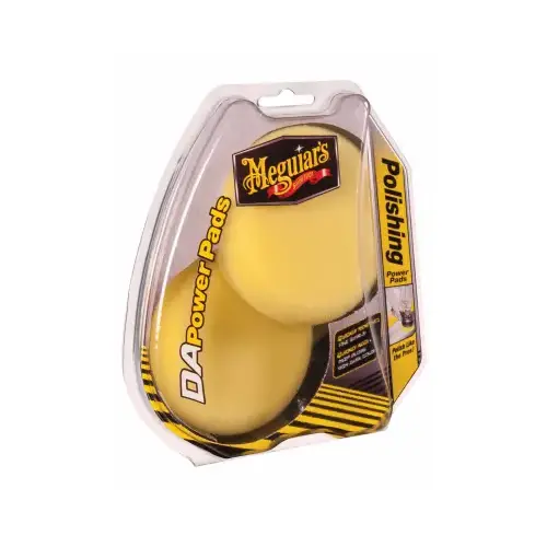 Polishing Power Pad, 4-In Yellow