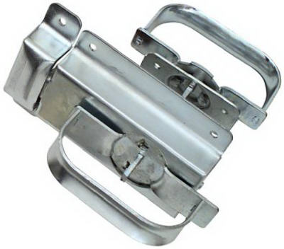 National Hardware N101600 V25 Swinging Door Latch Zinc Plated Finish