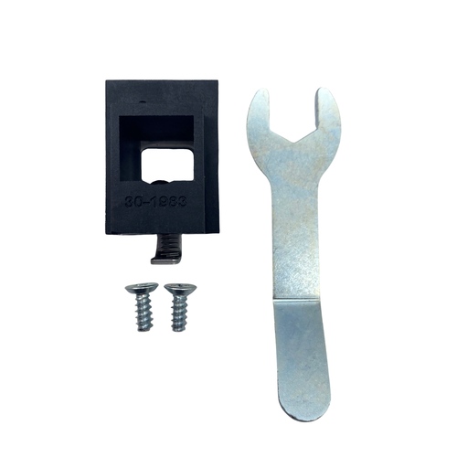 Jackson 30934628 Aluminum Top Guide for Concealed Vertical Rod Panic Exit Devices with Top Bolt