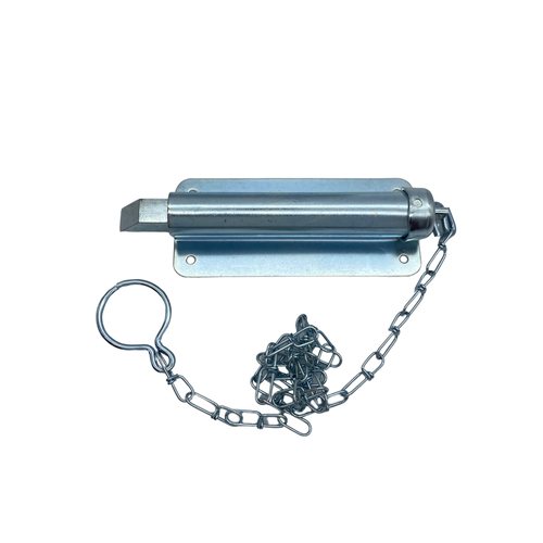 Don Jo 1540 Pull Chain Bolt with 36" Chain Chrome Plated Finish