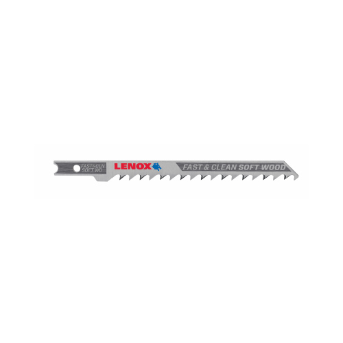 Jig Saw Blade, 5/16 in W, 4 in L, 6 TPI - pack of 3