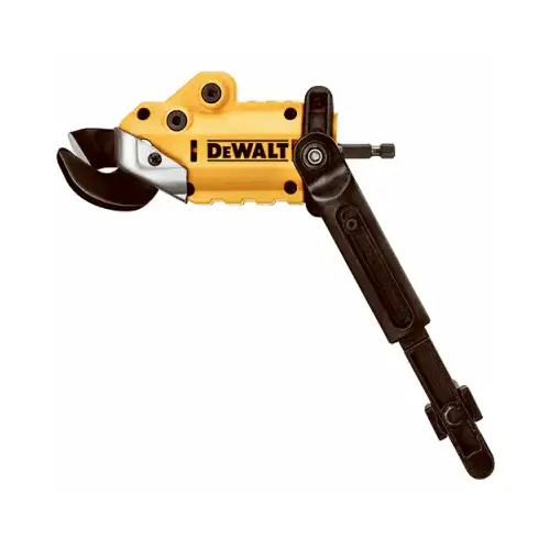 Shear Attachment, Plastic, Black/Yellow