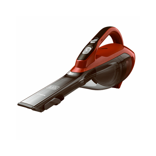 Hand Vacuum, 10.8 V Battery, Lithium-Ion Battery, 2 Ah, Red Chilli Housing