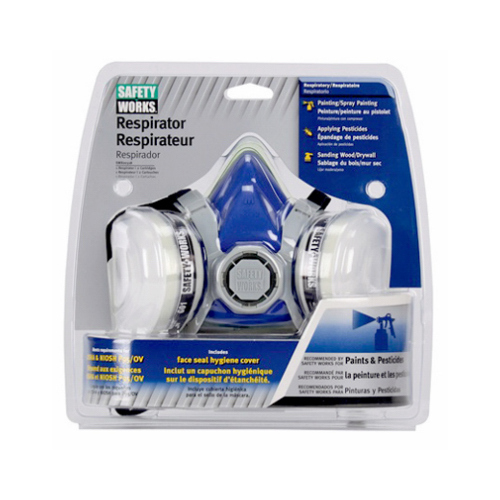 PIP SWX00318 Blue Universal Thermoplastic Elastomer P95 Half Mask Facepiece Respirator