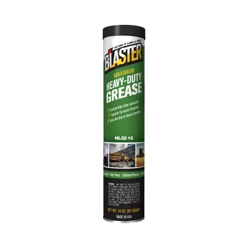 Blaster GR-14C-HDG Heavy-Duty Grease, 14 oz, Cartridge, Amber