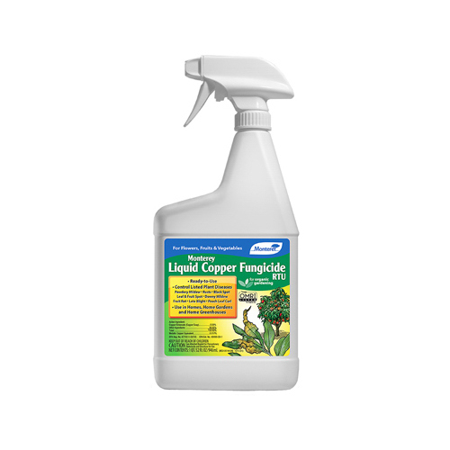 Monterey LG3154 Disease and Fungicide Control Liquid-Coppper Organic Liquid 1 qt