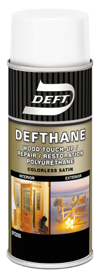 Deft DFT325S/54 Polyurethane Spray Satin Clear Oil-Based 11.5 oz Clear