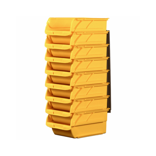 Stanley STST55208 Storage Bin Set 4.88" W X 6.5" H X 9.75" D #2 Polypropylene 8 compartments Yellow Yellow