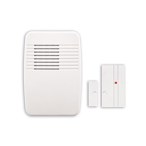 SL-7368-02 Entry Alert Kit, Wireless, Ding, Ding-Dong, Westminster Tone, 75 dB, White
