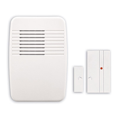 Heath Zenith SL-7368-04 SL-7368-02 Entry Alert Kit, Wireless, Ding, Ding-Dong, Westminster Tone, 75 dB, White