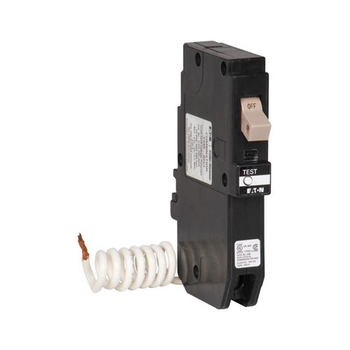 Ground Fault Circuit Breaker, Type CH, Single Pole, 20A, 120-Volt