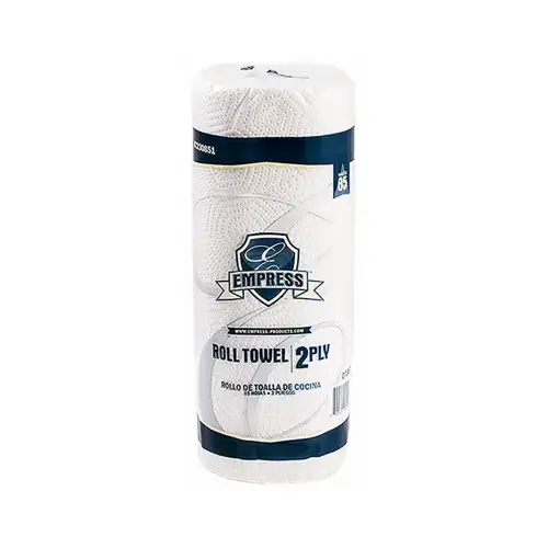 Empress KT 230851 Paper Towels, White, 85-Sheet Roll - pack of 30