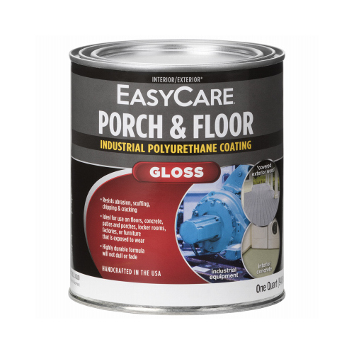 Premium Floor & Trim Gloss Polyurethane Enamel, Neutral Base, 1-Qt.