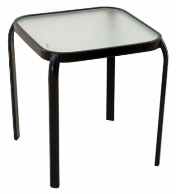 Four Seasons Courtyard S-DNT2519PST Marbella Side Table, 16-In. Square