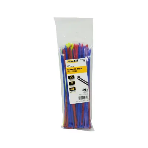 Standard Duty Cable Tie, 11-In - pack of 100