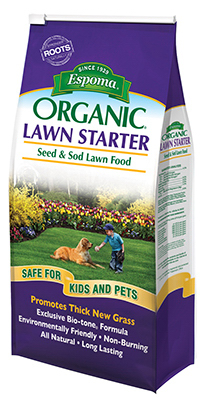 Espoma LS7 Organic Lawn Starter, 600-Sq. Ft. Coverage