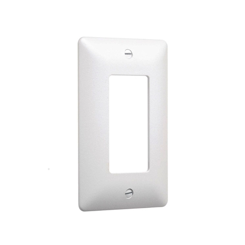RACO INCORPORATED 5000W TayMac Masque 5000 Series Decorator Wall Plate, 1 Gang, White