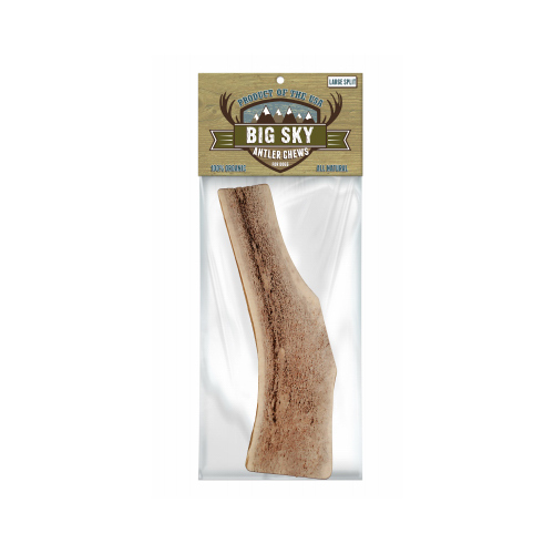 SCOTT PET AT188 Dog Treats, Split Antler Chew, Large