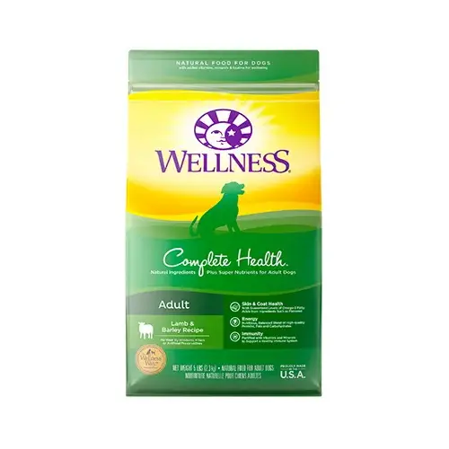 Dog Food, Complete Health Lamb, Barley & Salmon, 15-Lbs.