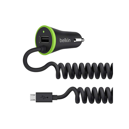 PETRA INDUSTRIES BKNF8M890BT04 Boost Up Universal Car Charger With Micro USB Cable, Black