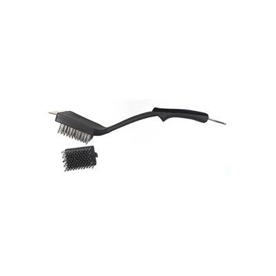 Mr Bar-B-Q 00410TVN Long-Handle Grill Brush With Bonus Head