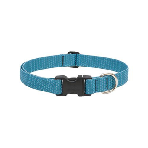 Eco Dog Collar, Adjustable, Tropical Sea, 1 x 12 to 20-In.