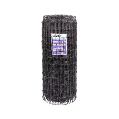 BEKAERT CORPORATION 134801 Horseman 40 Non-Climb Black Horse Fence, 1348-2, 12.5 Gauge, 48 In. x 100 Ft.
