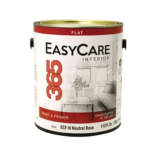 365 Interior Latex Paint & Primer, Flat Neutral Base, 1-Gallon