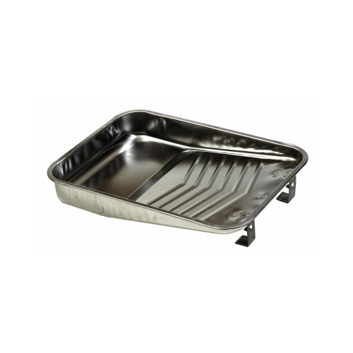 RM400 Paint Tray, 11-1/4 in L, 15-1/4 in W, 1 qt Capacity, Metal