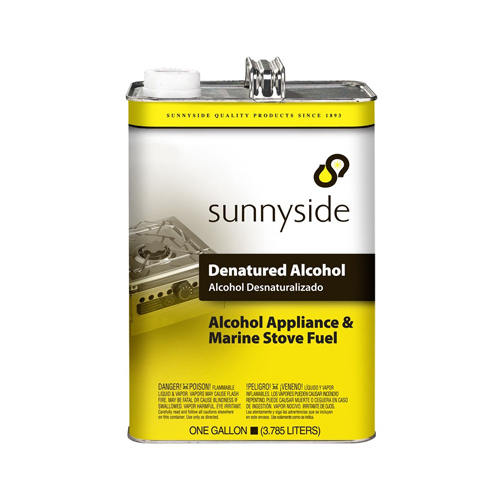 Denatured Alcohol Solvent, 1-Gallon - pack of 6
