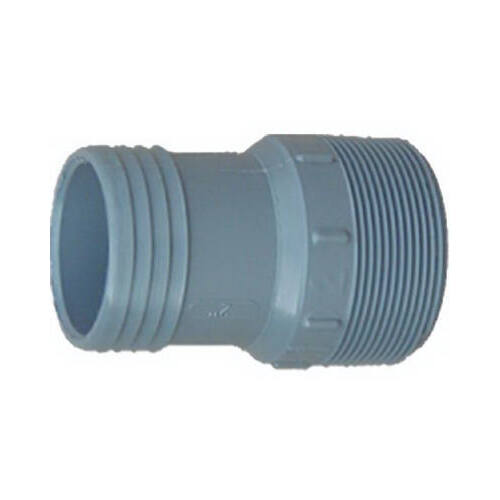 Pipe Fitting Reducing Adapter, Male, Iron, 1-1/2 x 2-In.