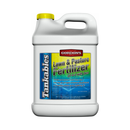 Tankables Lawn/Pasture Fertilizer, Covers 15,000 Sq. Ft., 2.5-Gallon Concentrate