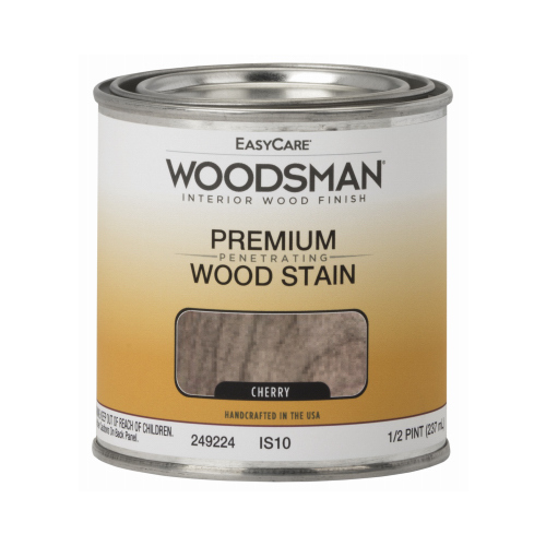 Woodsman Interior Stain, Oil Base, Cherry, 1/2-Pt.