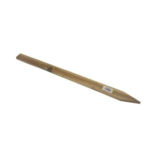 Pointed Wood Stake, 1 x 2 x 24-In.