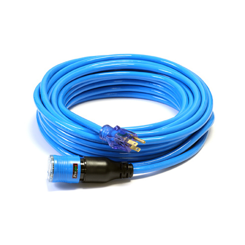 Pro Lock D14412050BL Extension Cord, Blue, 12/3, 50-Ft.