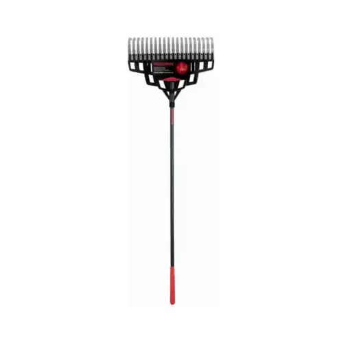 Multi-Purpose Rake, Flex Steel Tines, 51-In. Fiberglass Handle