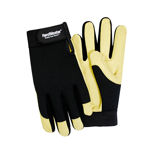 MAGID GLOVE & SAFETY MFG. PGP07TL Work Gloves, Pigskin Palm, Large