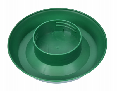 MANNA PRO PRODUCTS LLC 1030596 Chick Fountain Base Waterer, Screw-On, Green, 1-Qt.