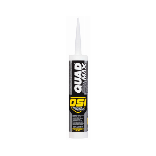 OSI 1869342 QUAD MAX Sealant, Clay 301, -14 to 158 deg F, 9.5 oz Cartridge