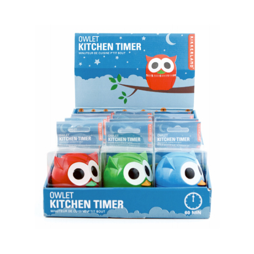 Owlet Kitchen Timer, 60-Minute - pack of 12