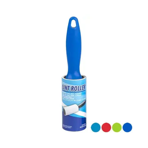 Lint Roller, 50-Sheet, Assorted Colors