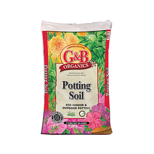 Organic Potting Soil, Indoor & Outdoor, 2-Cu. Ft.