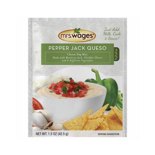 KENT PRECISION FOODS GROUP INC W408-H7425 Pepper Jack Queso Cheese Dip Mix, 1.5-oz.