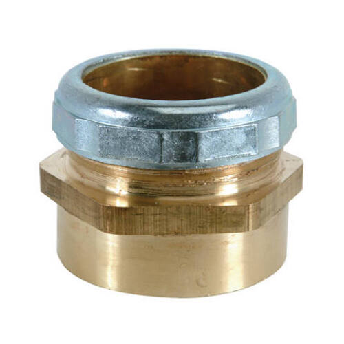 Pipe Fitting, Waste/Trap Connector, 1.5 OD x 1.5-In. FPT