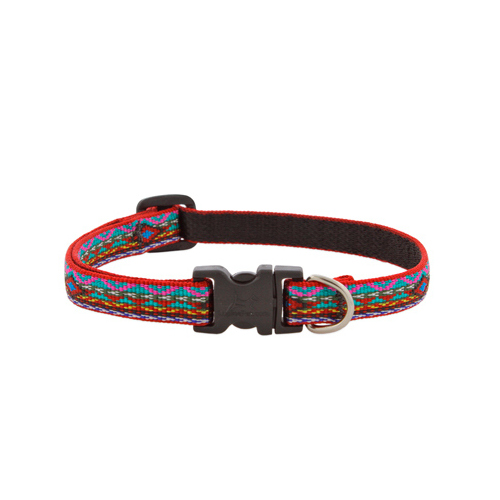 Dog Collar, El Paso Pattern, Adjustable For Puppies & Small Dogs Up To 10-Lbs.
