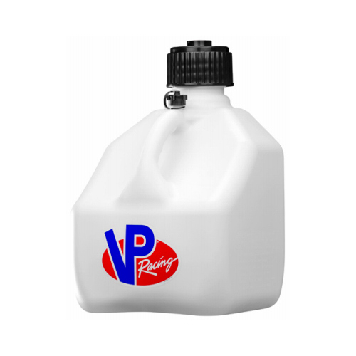 VP Racing Fuels 4172 Motorsport Fuel Container, White, 3-Gallons Clear