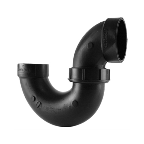 Charlotte Pipe ABS 00708P 0600HA ABS/DWV P-Trap With Union Less Clean Out,1-1/2-In.